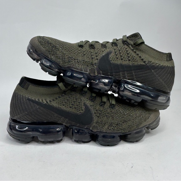 Mens Nike Air Vapormax Flyknit Shoes “Cargo Khaki/Green Black” 2023